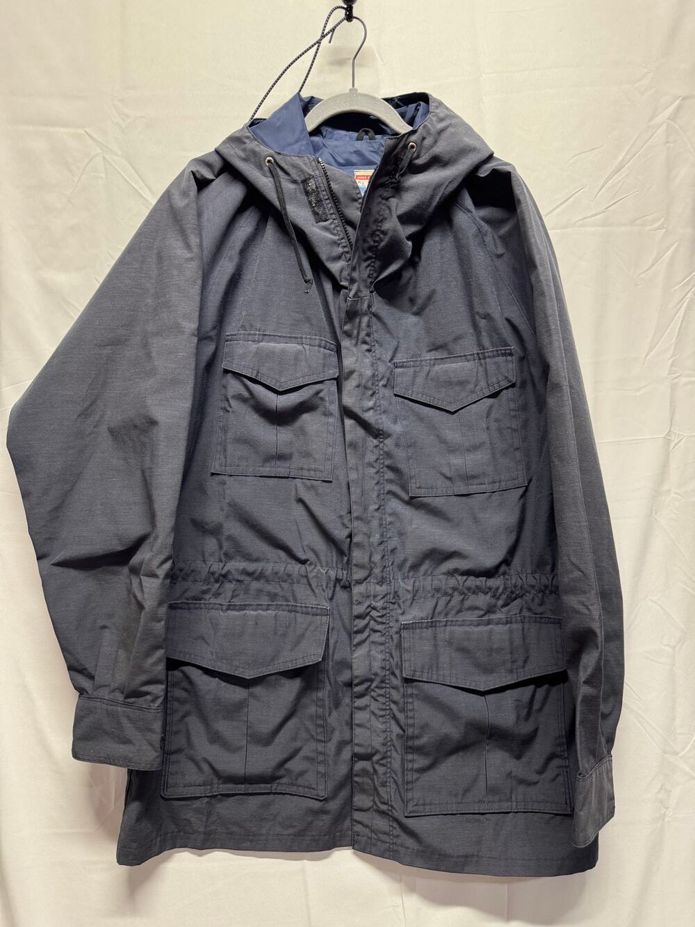 Men's Large Vintage Frostline Kit Handmade Navy Blue Jacket Gorpcore